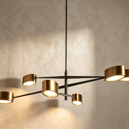 Adjustable Arm Chandelier