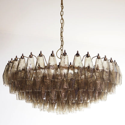 Murano Chandelier – Poliedri – 185 glass