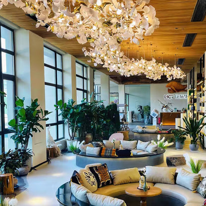 Gingko Leaves Chandelier