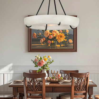 Orion Alabaster Chandelier