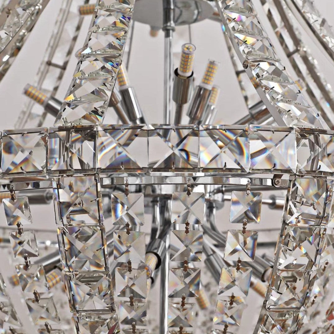 New Extra Large Luxury and Elegant Crystal Chandelier for Living Room/Staircase/Foyer/Villa/Duplex Hall