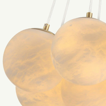 Aspen 19 Chandelier Alabaster
