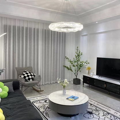Post Modern Light Luxury Creative Crystal Chandelier for Living/Dining Room