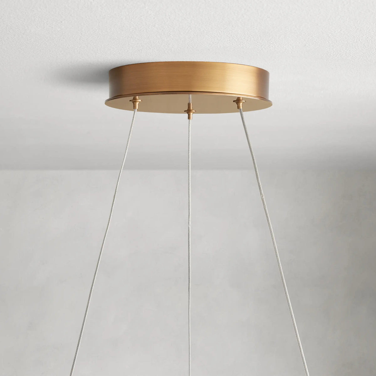 Round Glass Chandelier