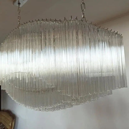 Murano Chandelier – Pagoda – 292 prisms – Transparent