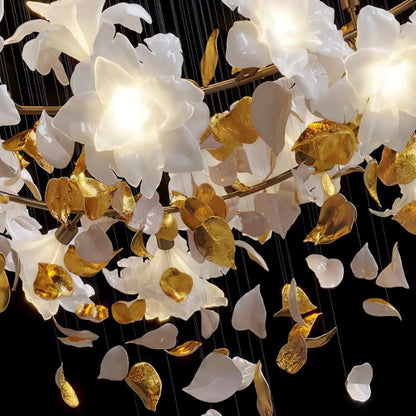 Flying Flowers Fluttering Chandelier