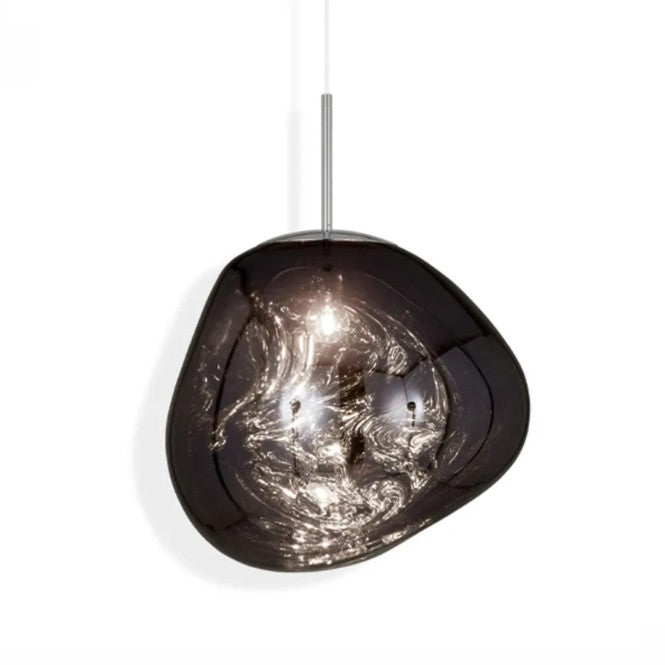 Custom Lava Glass Chandelier 36‘’