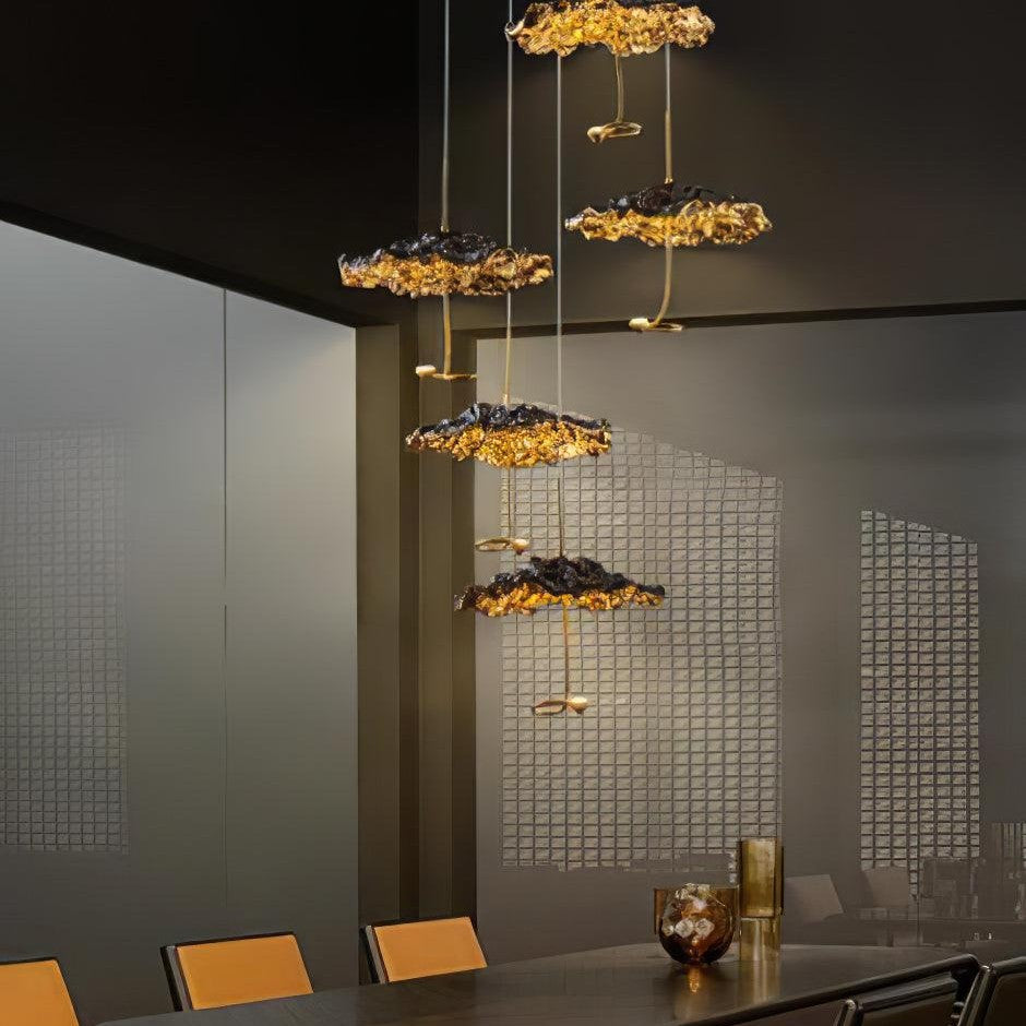 Brass Aviary Constellation Chandelier