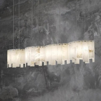 Alabaster Chandelier Pendant Lights Dining Room