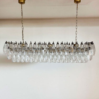 Murano Chandelier – Poliedri – 138 glass