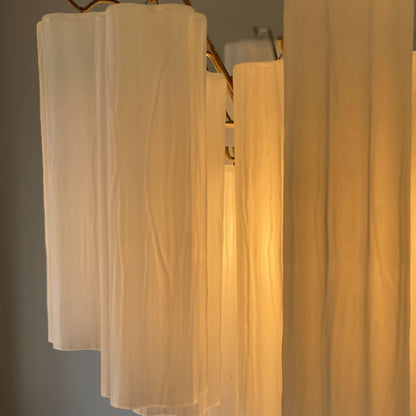 Murano Chandelier – 36 tubes – Matte white