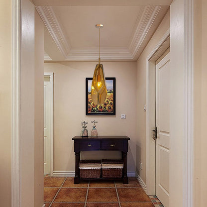 Deniselamp® Gold Art Deco Diamond Pendant Lamp & Chandelier