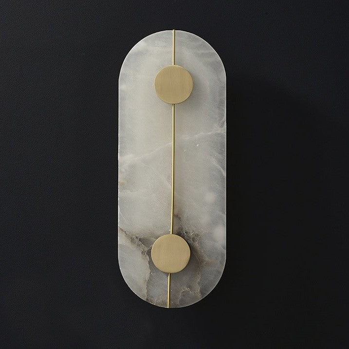 Deniselamp® Creative Marble Wall Lamp in Chinese Style