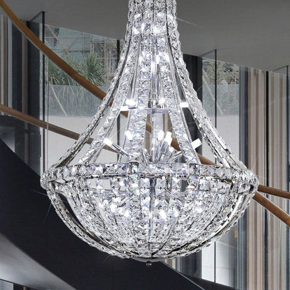 New Extra Large Luxury and Elegant Crystal Chandelier for Living Room/Staircase/Foyer/Villa/Duplex Hall