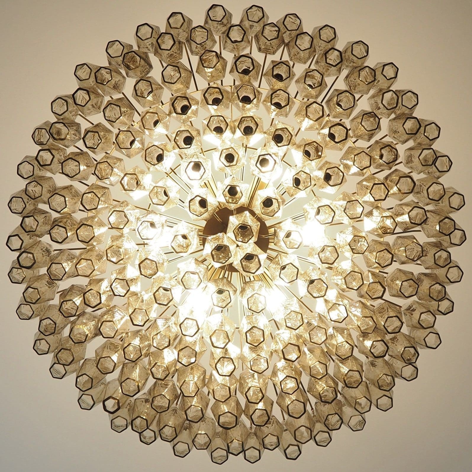 Murano Chandelier – Poliedri – 185 glass