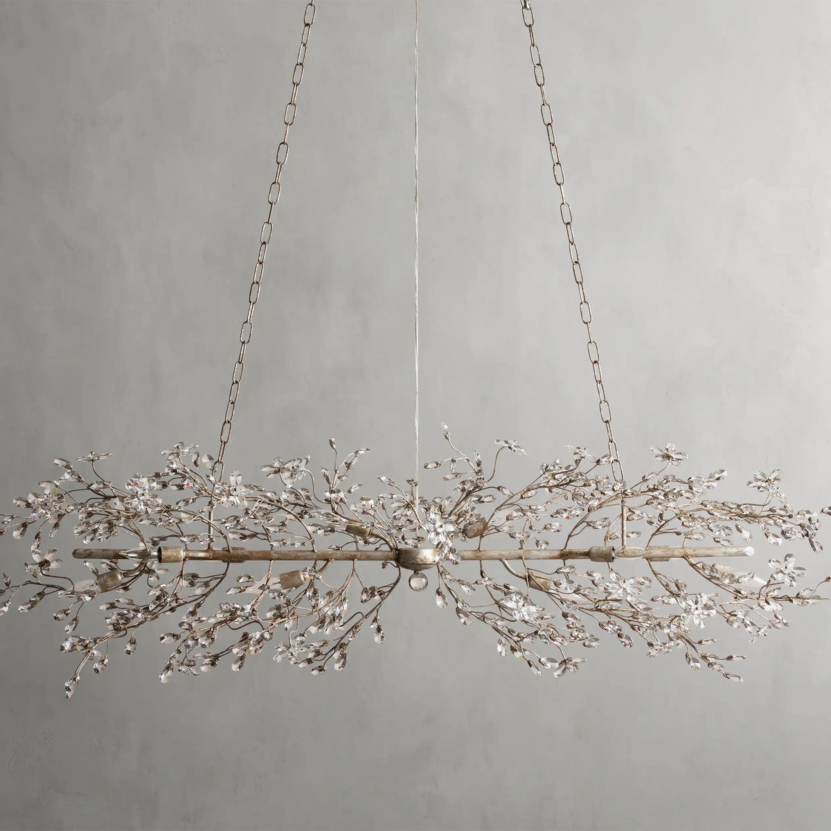 Linear Crystal Chandelier