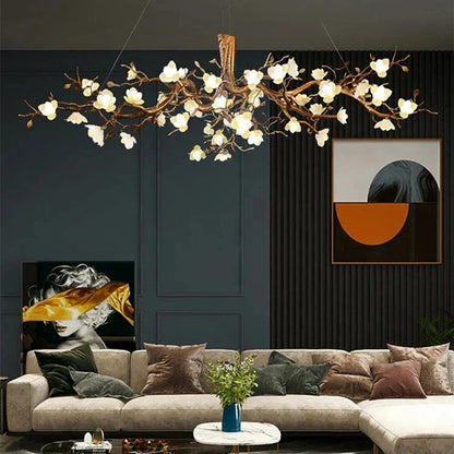 Zendas Branch Crystal Flower Chandelier