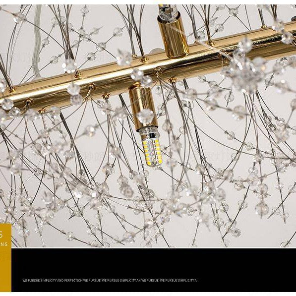 El Sol Kitchen Island Lighting Fixture, Gold