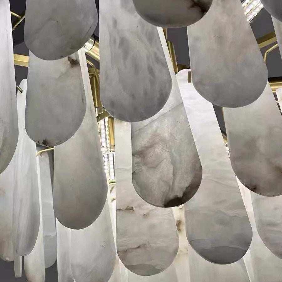 Culoud Alabaster Foyer Chandelier Lighting