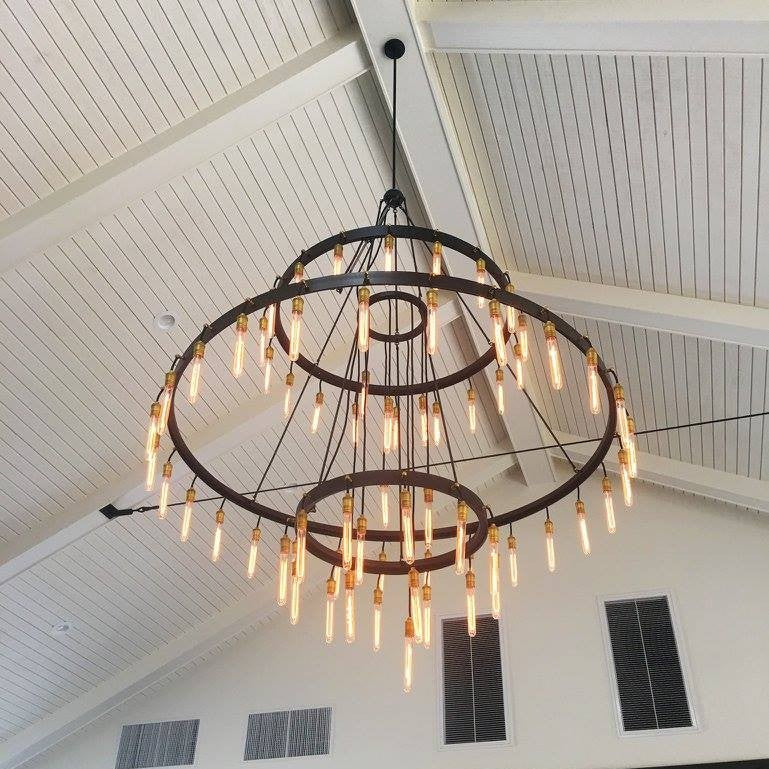 Retro-Inspired Metal Pendant Light Chandelier for Living Room/Bedroom/Staircase/Villa