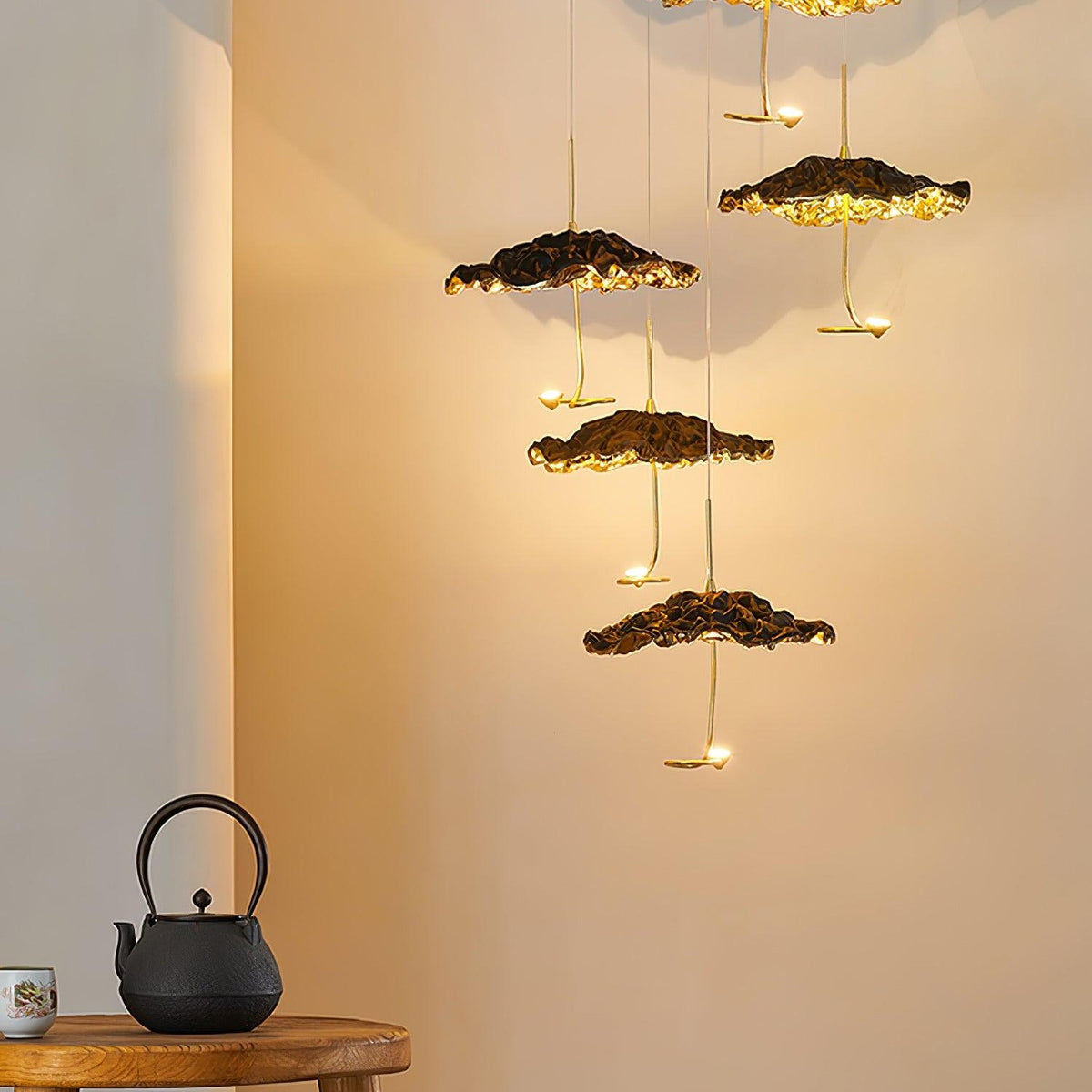 Brass Aviary Constellation Chandelier