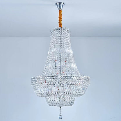Extra Large Multi-layer Modern Light Luxury Crystal Chandelier for Living / Dining Room / Villa