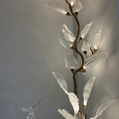 Creative Bionic Resin Leaves Chandelier for Living Room/Dining Room/Staircase
