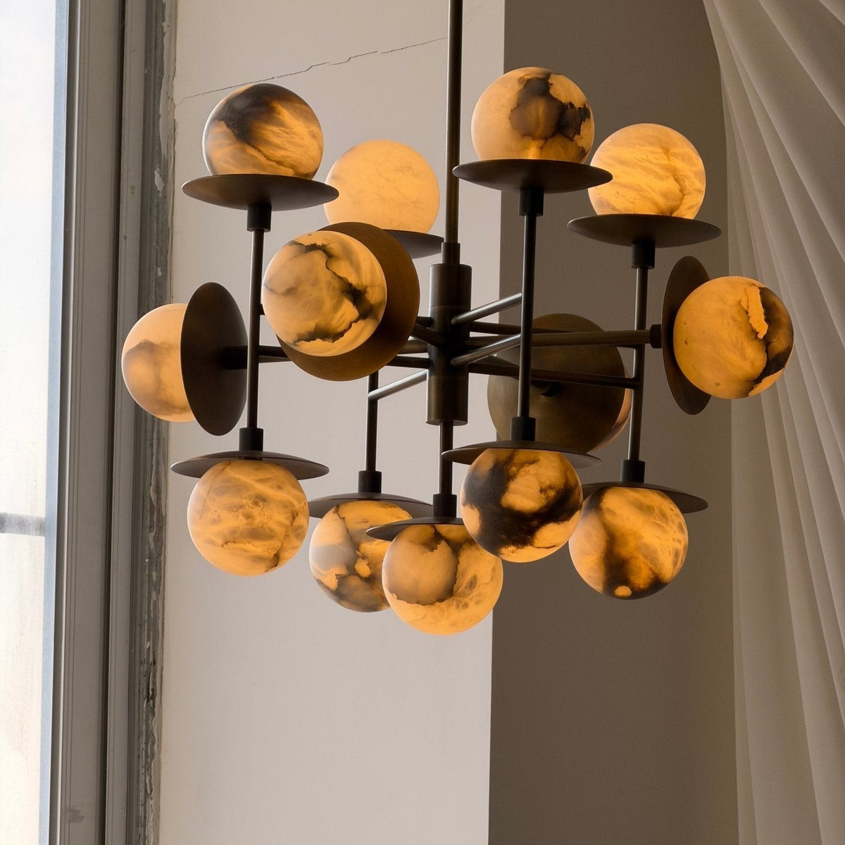 Cara Alabaster Chandelier