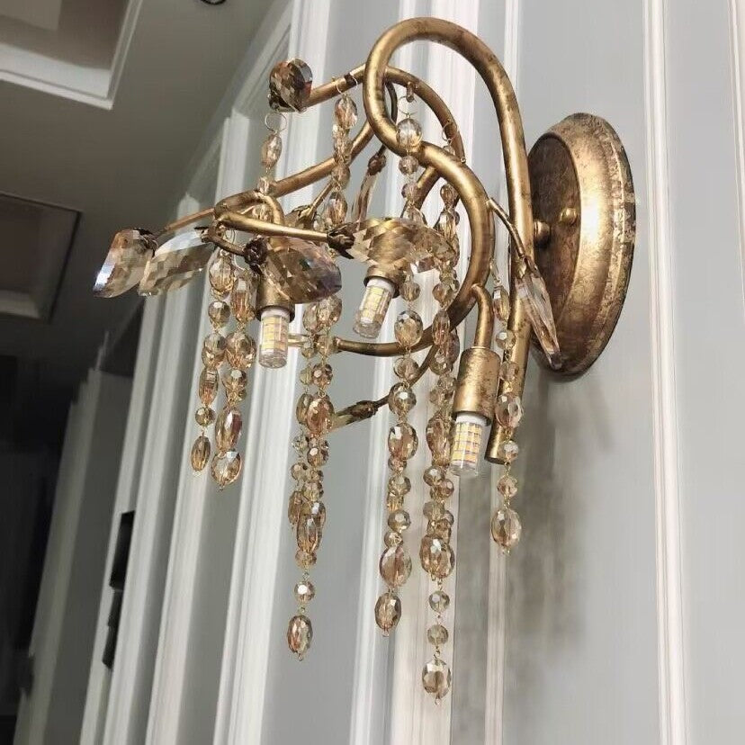 Light Luxury Vintage Wall Light For Living Room/Dining Room