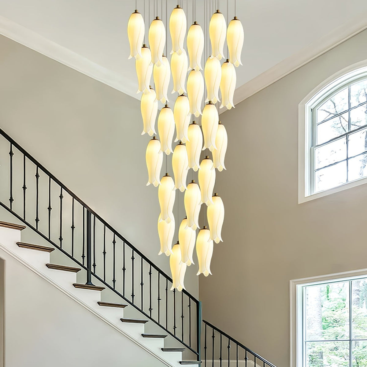 Luma Flora Stairs Chandelier