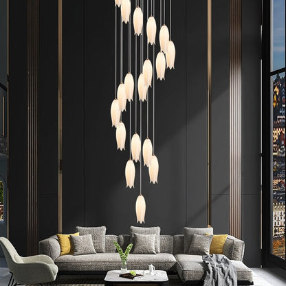 2023 New Arrival Elegant Flower Chandelier For Foyer/ Staircase