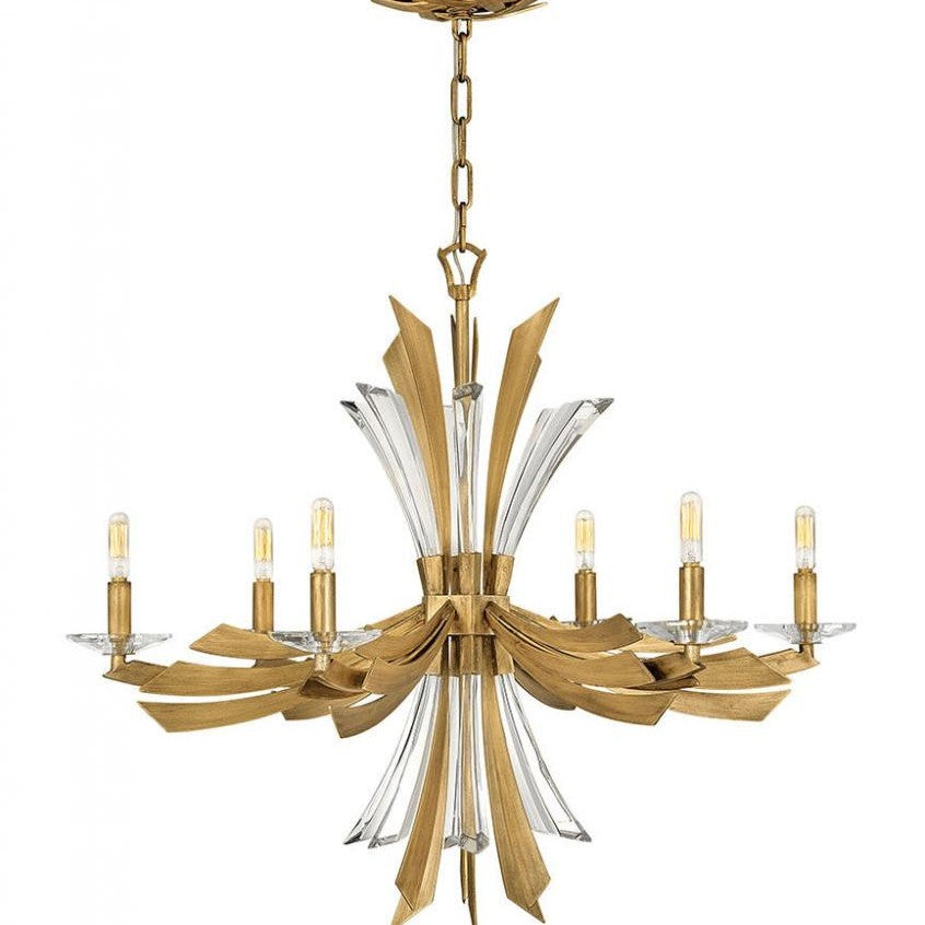 Vida Medium Single-Tier Chandelier | Elegant Modern Lighting Fixture