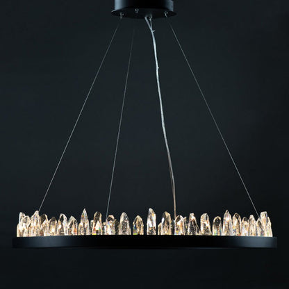 Parkes Crystal Round Chandelier