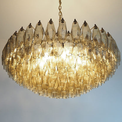 Murano Chandelier – Poliedri – 185 glass