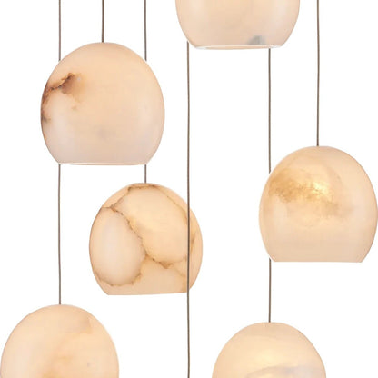 Alabaster Maeva Round Chandelier 7/15/36