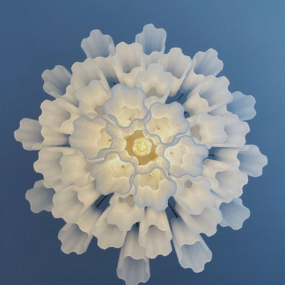 Murano Chandelier – 36 tubes – Matte white