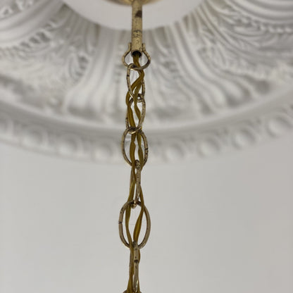 Vintage – Murano Teardrops Chandelier – 70s – Pink prisms