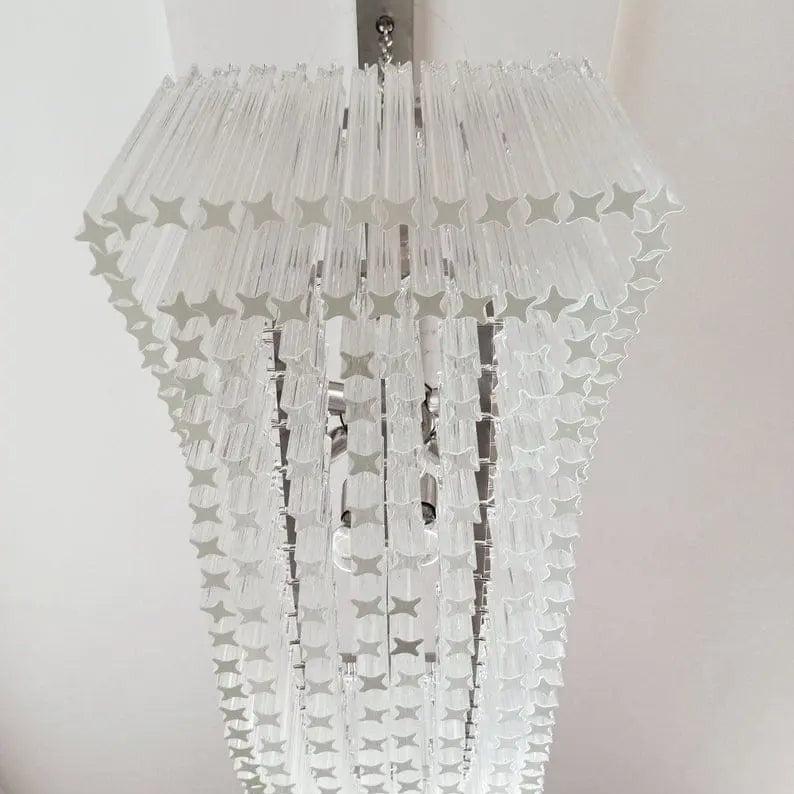 Murano Chandelier – Pagoda – 292 prisms – Transparent