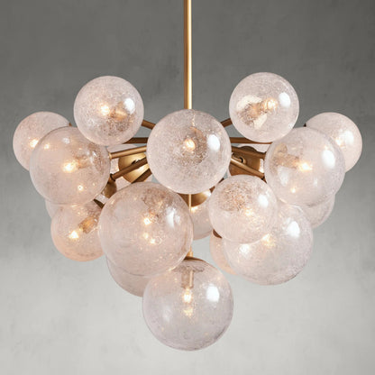 Denise Cridty Mandoza Round Chandelier 19/37 Light