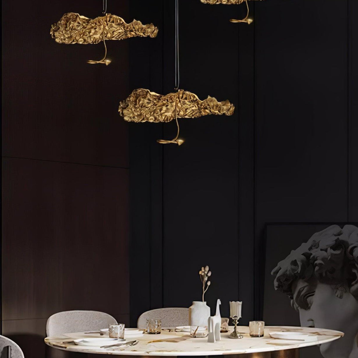 Brass Aviary Constellation Chandelier