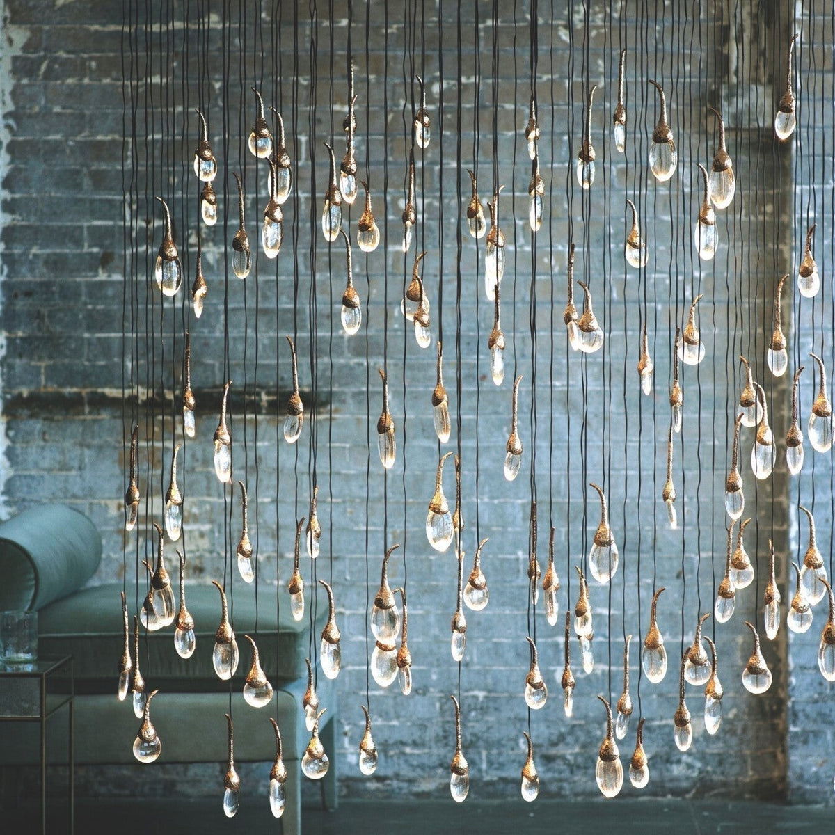 Modern Creative Seed Crystal Chandelier for Dining Room