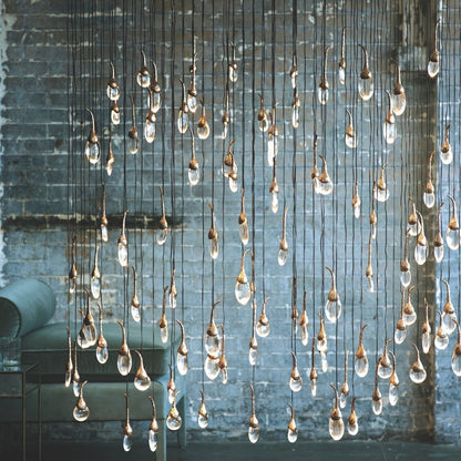 Modern Creative Seed Crystal Chandelier for Dining Room