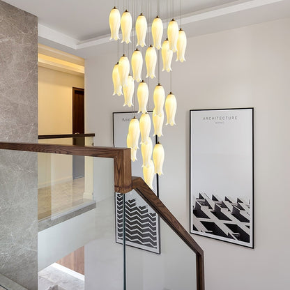 Luma Flora Stairs Chandelier