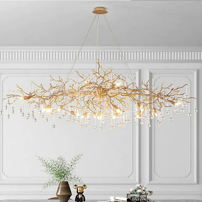 Doris Branch Crystal Chandelier Light