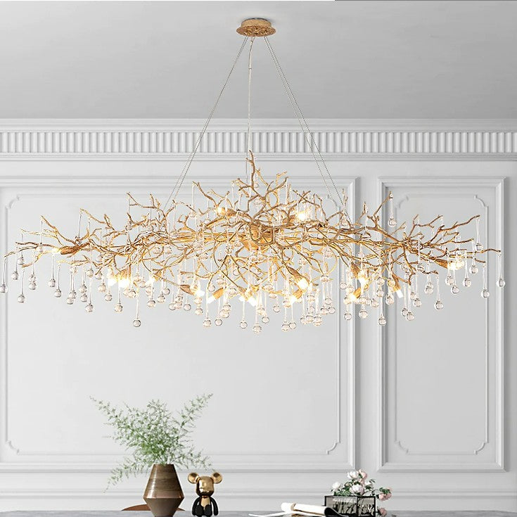 Doris Branch Crystal Chandelier Light