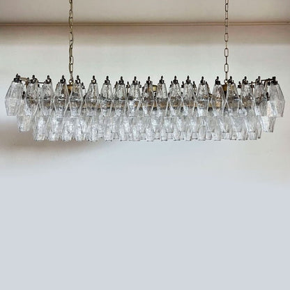 Murano Chandelier – Poliedri – 138 glass