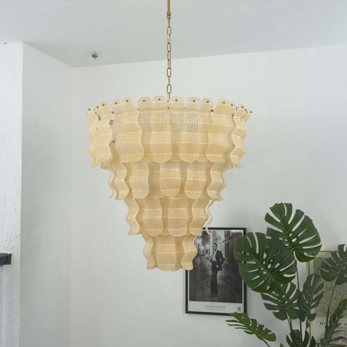 Pollensa Glass Chandelier