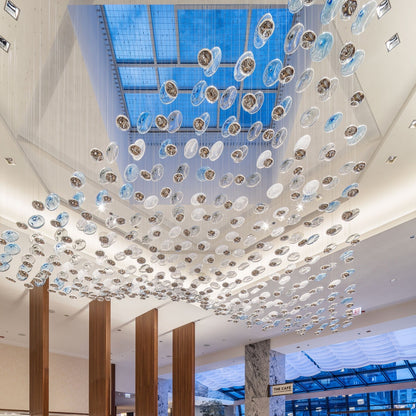 The Flying Surge LED Chandelier | Custom Size & Made-to-Order Lighting for Luxury Homes & Commercial Spaces