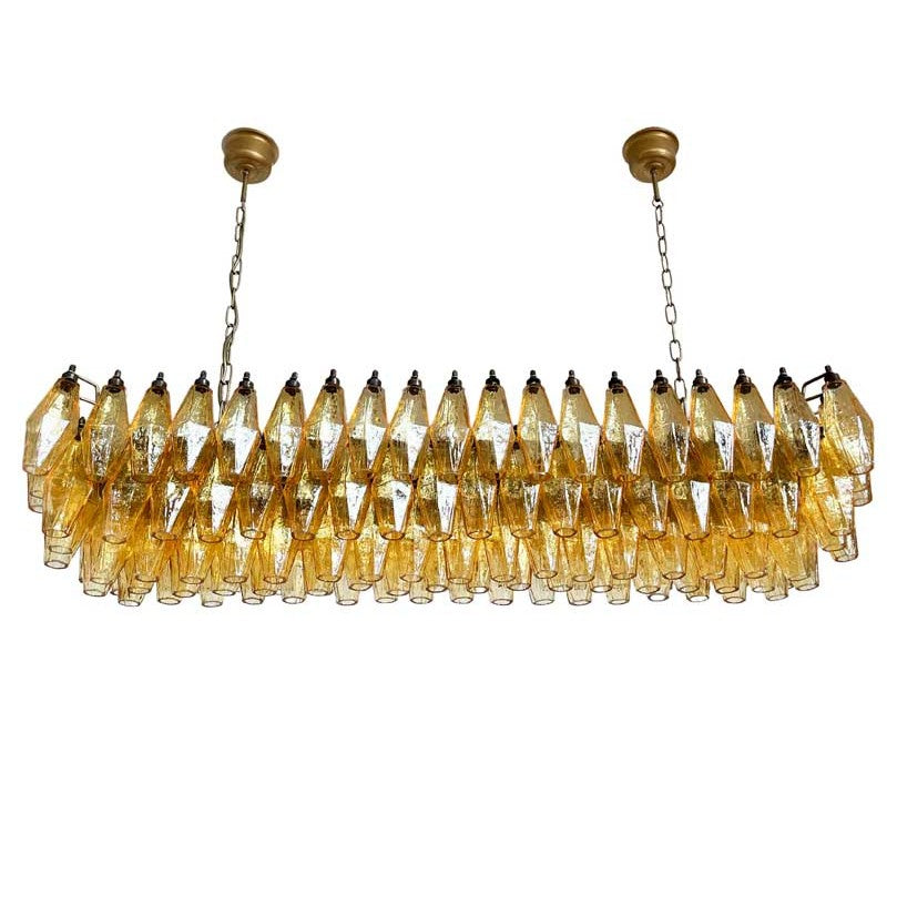 Murano Chandelier – Poliedri – 138 glass