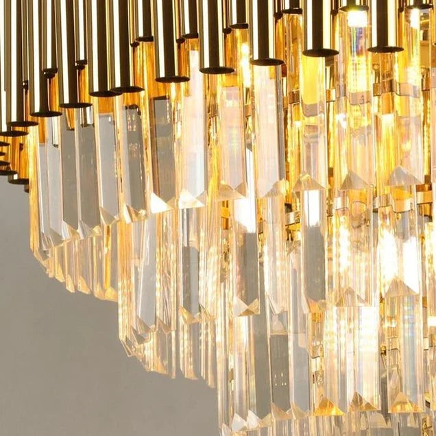 Callistenes Clear Crystal Chandelier